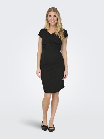Only Maternity Kleid in Schwarz