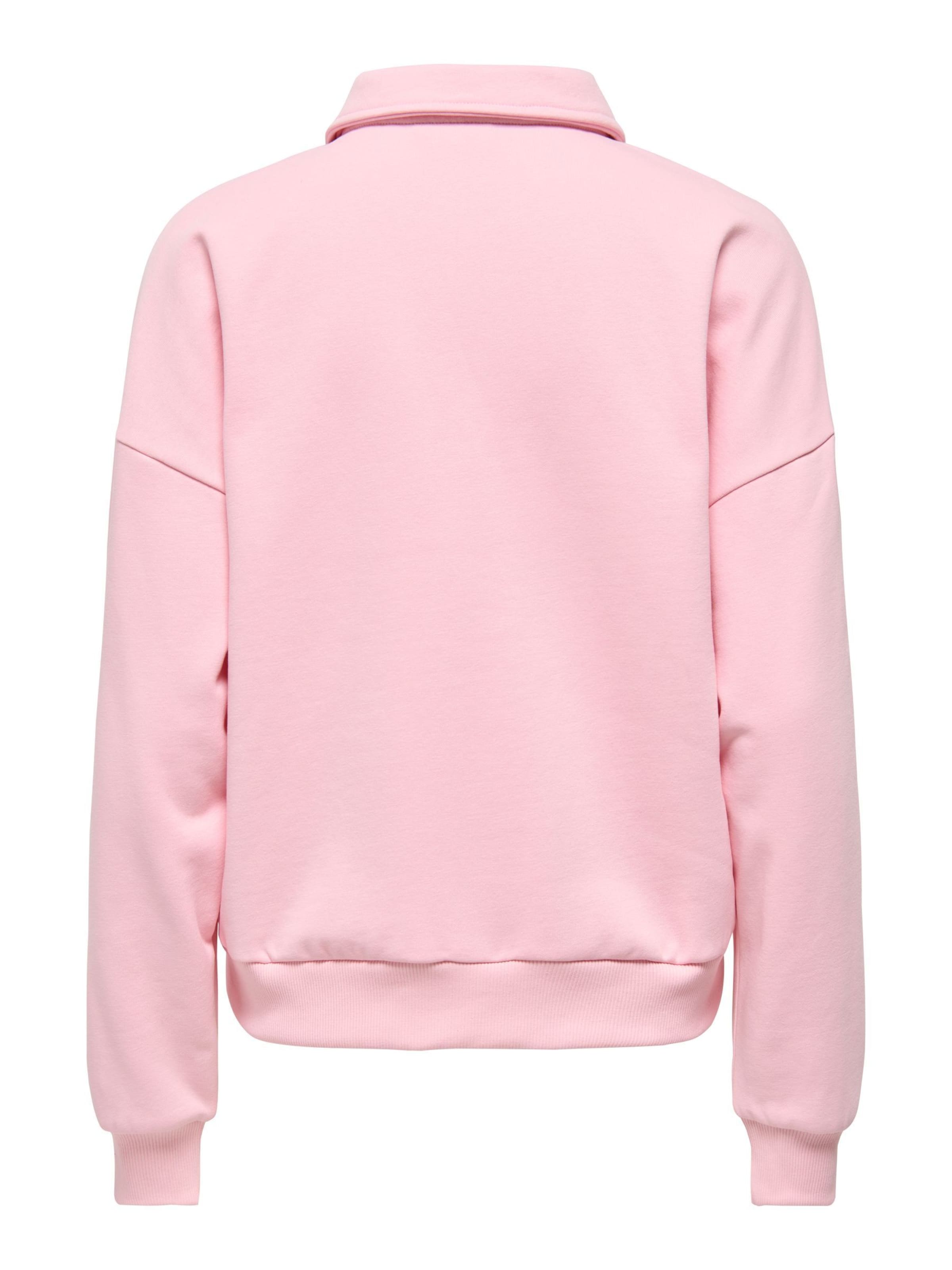 ONLY Sweatshirt 'ONLAgnes' in Pink