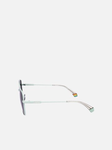 PolaroidSunčane naočale 'Polaroid PLD 6194/S/X Ruthenium 56/17/145 Women Sunglasses' - plava boja
