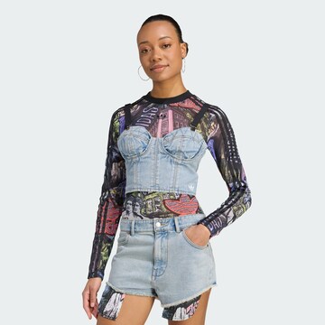 Haut 'Adidas x Jeremy Scott' ADIDAS ORIGINALS en bleu : devant