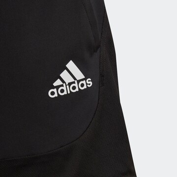 ADIDAS PERFORMANCE Slimfit Sportbroek in Zwart