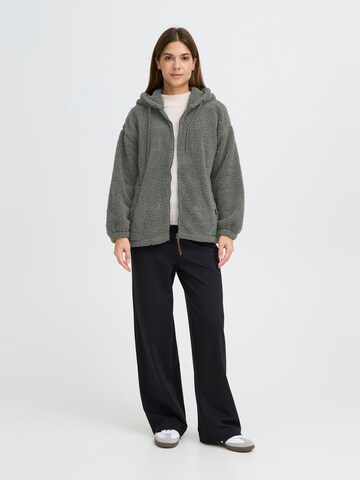 Oxmo - Casaco em moletão ' OXBERINA ' em cinzento