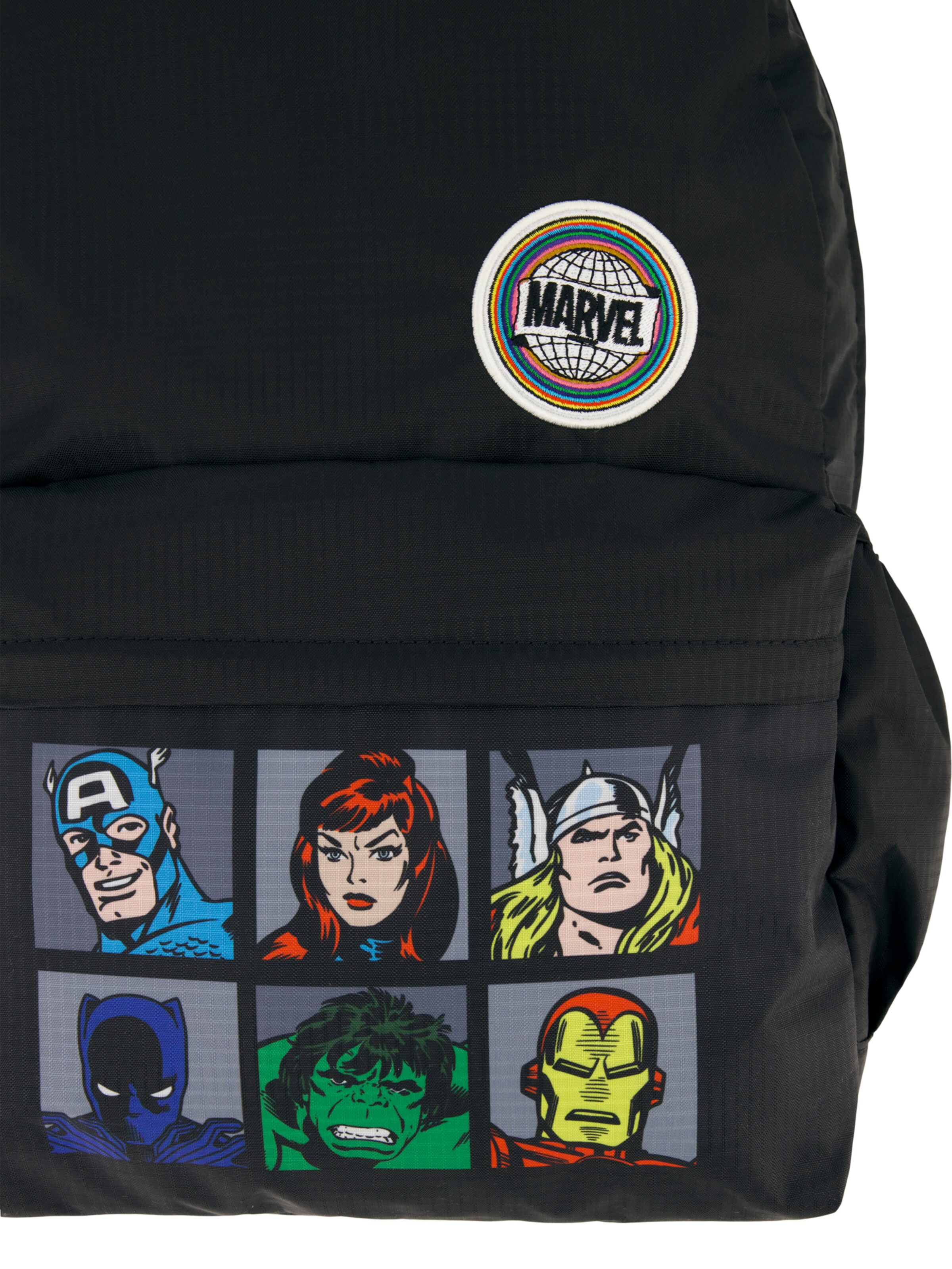 DISNEY Nahrbtnik 'Marvel Avengers' | črna barva