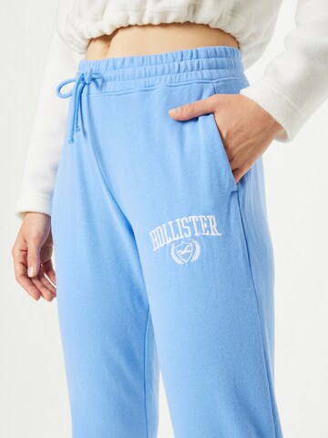 HOLLISTER Tapered Παντελόνι σε μπλε