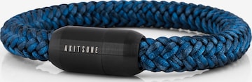Akitsune Armband 'Portus' in Blau: Vorderseite