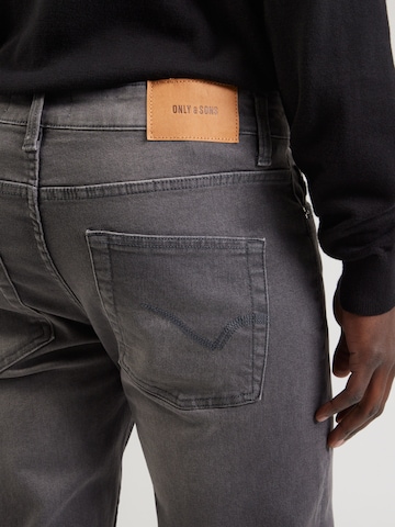 Only & Sons Regular Jeans 'ONSWEFT' in Grey