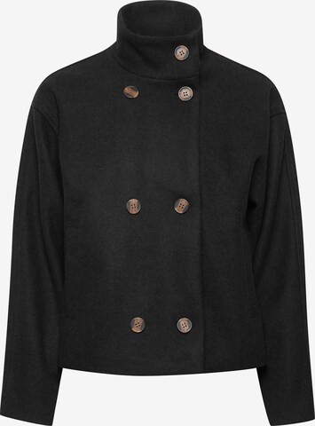 ICHI Between-Season Jacket 'JANNET' in Black: front