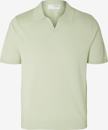 SELECTED HOMME - Jersey 'TELLER' en verde: frente