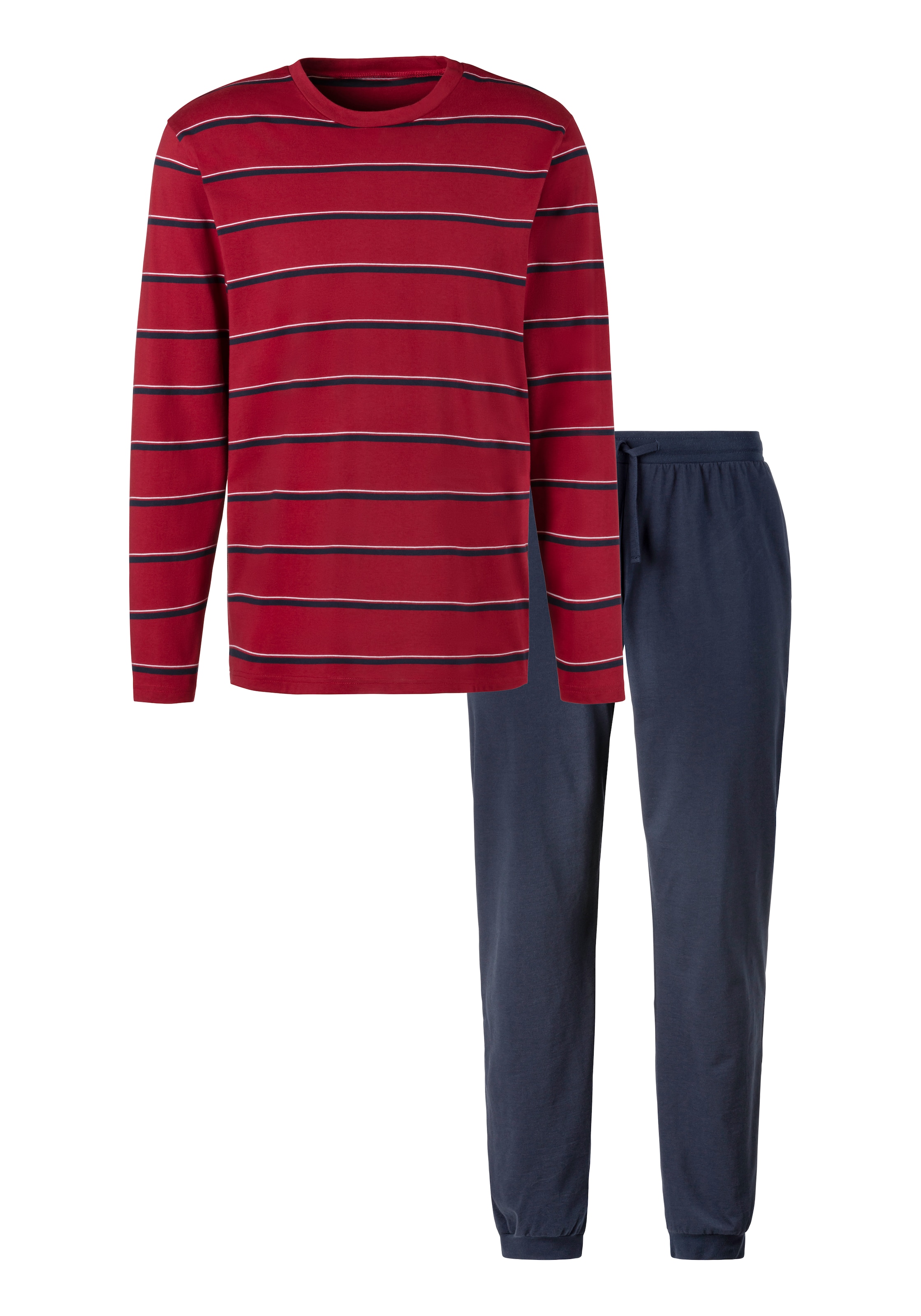 H.I.S Pyjama in Rot: Vorderseite