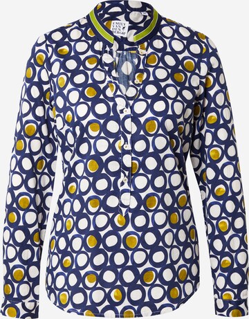 Emily Van Den Bergh Blouse in Blauw: voorkant