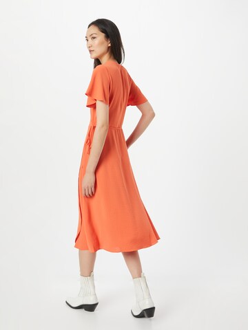 VILA Kleid 'Lovie' in Orange