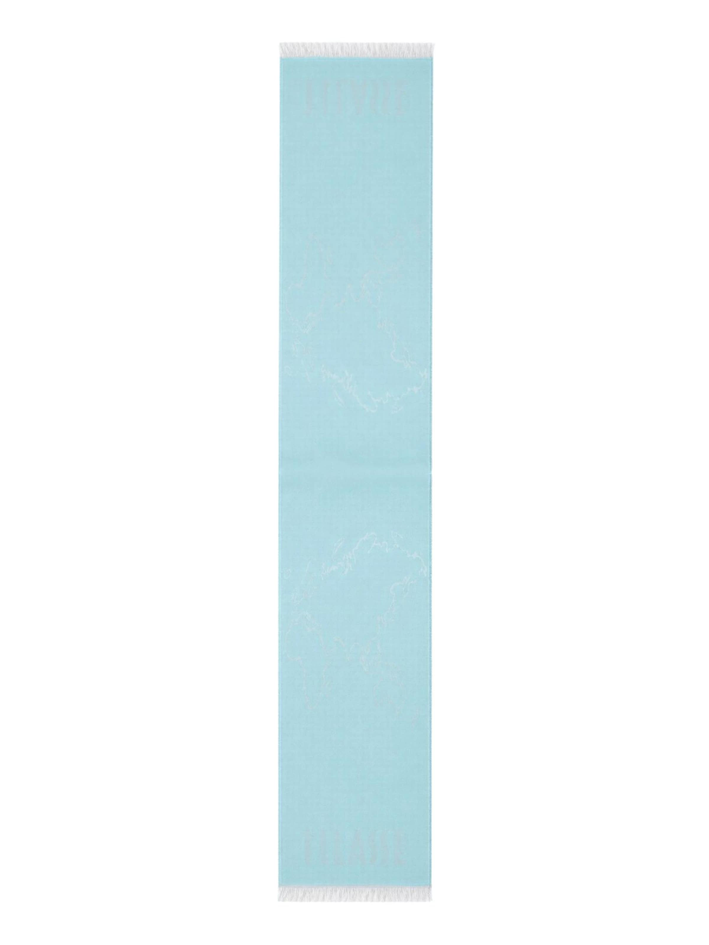 Sciarpa di Alviero Martini in blu: frontale