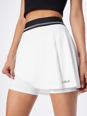 Casall Athletic Skorts in White