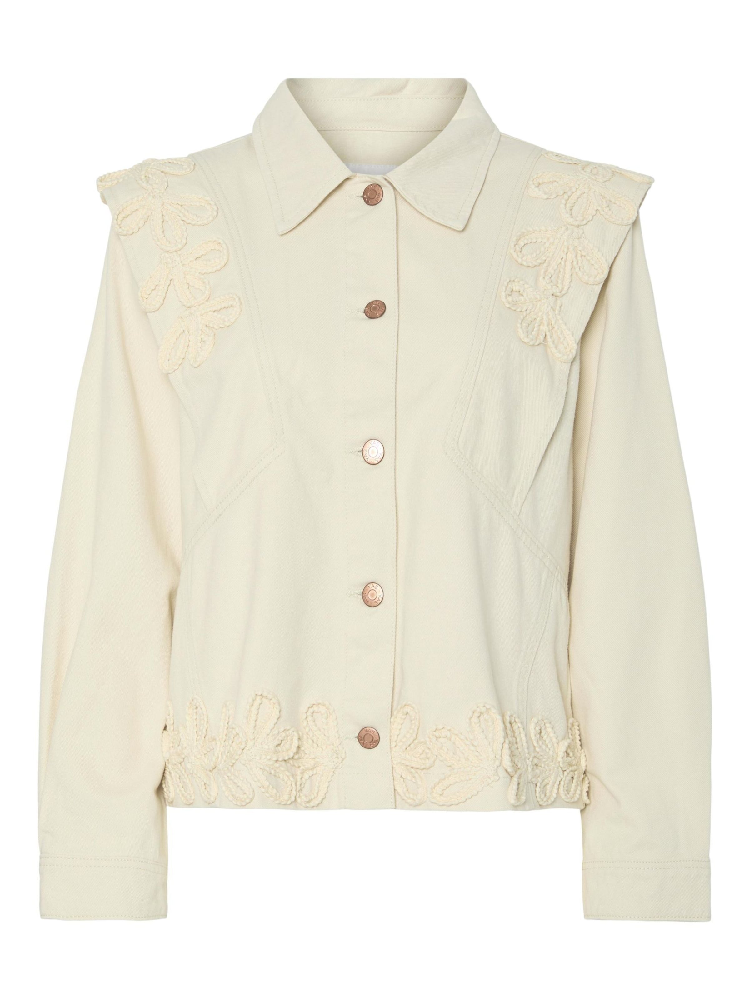 YAS Overgangsjakke 'YASLuina' i beige: forside