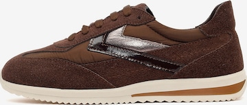 Derimod Sneakers laag in Bruin: voorkant