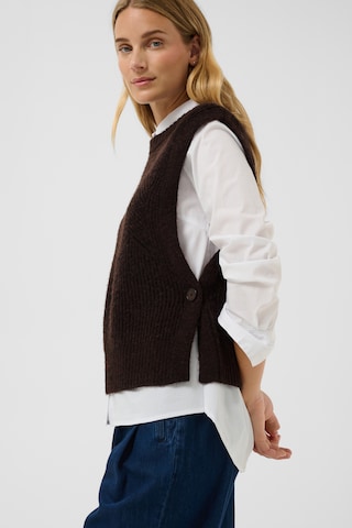 Pull-over 'CharlyePW' Part Two en marron