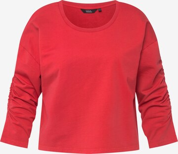 Ulla Popken Sweatshirt in Rot: predná strana