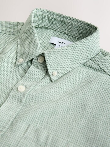 Next Классический крой Рубашка в Зеленый