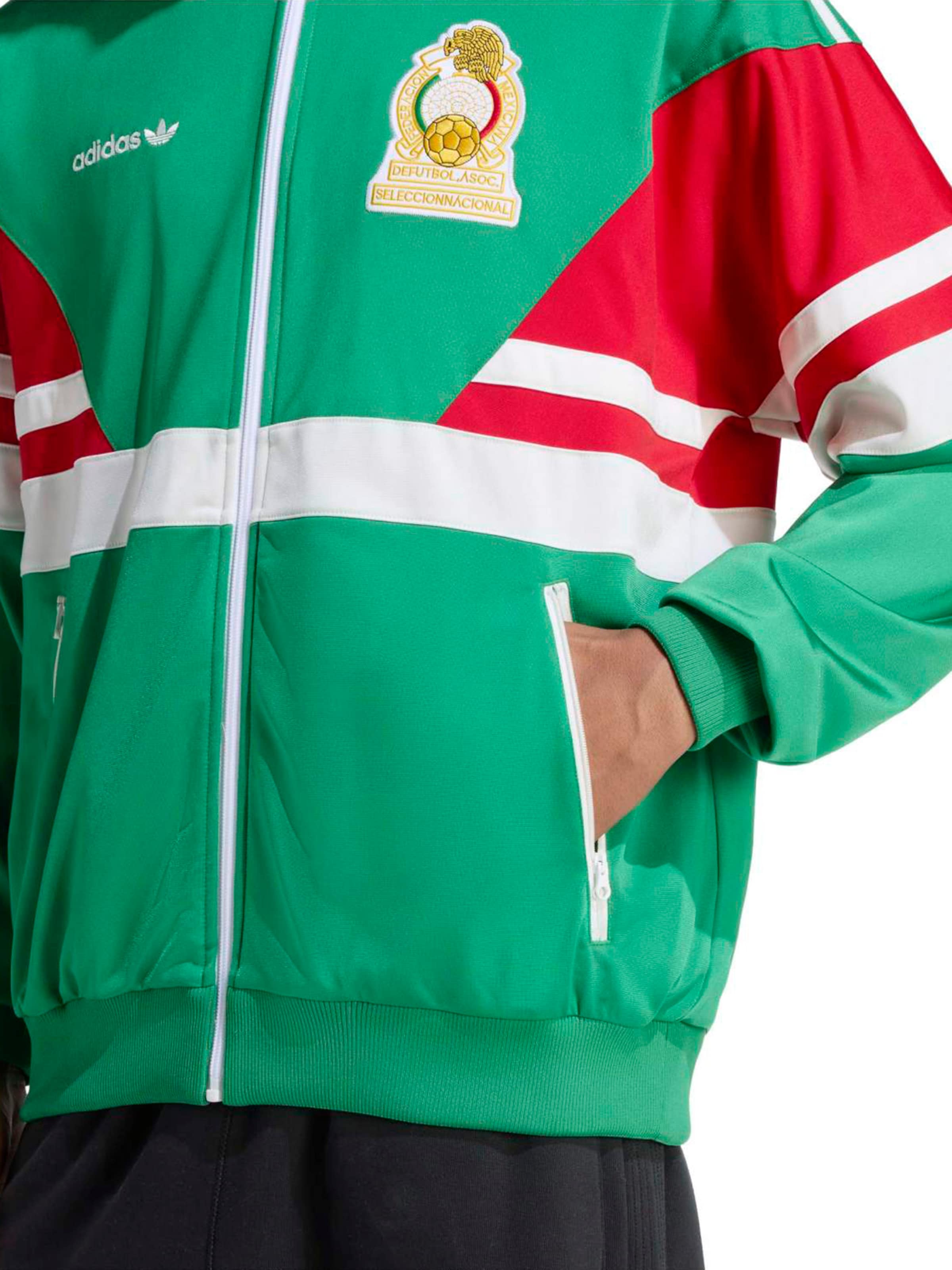 ADIDAS PERFORMANCE - Chaqueta deportiva 'Mexiko Track Top 1986' en verde