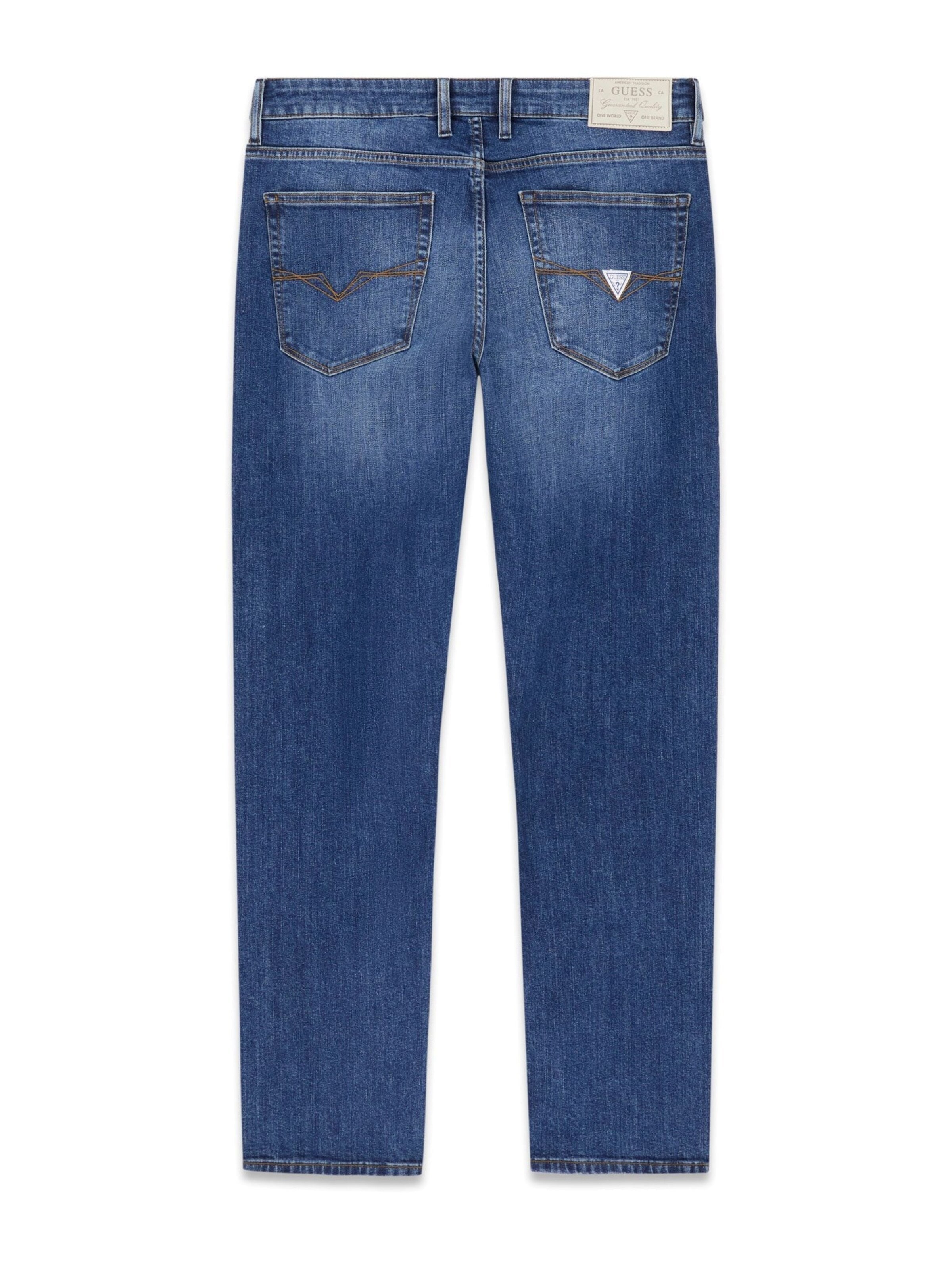 Tapered Jeans 'M6YAS2D1475' di GUESS in blu