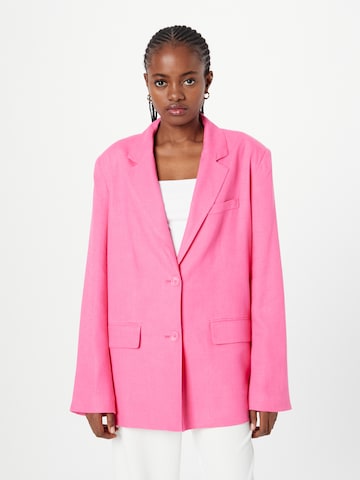 Blazer Gina Tricot en rose : devant