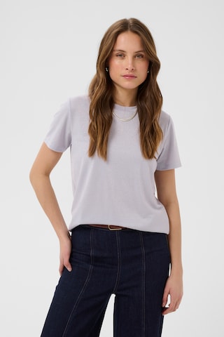 SAINT TROPEZ Shirt 'SZHaga' in Lila: voorkant