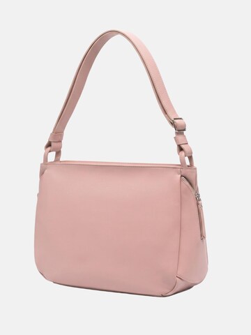 Borsa a spalla 'Genuina' di Virginia Rhinè in rosa