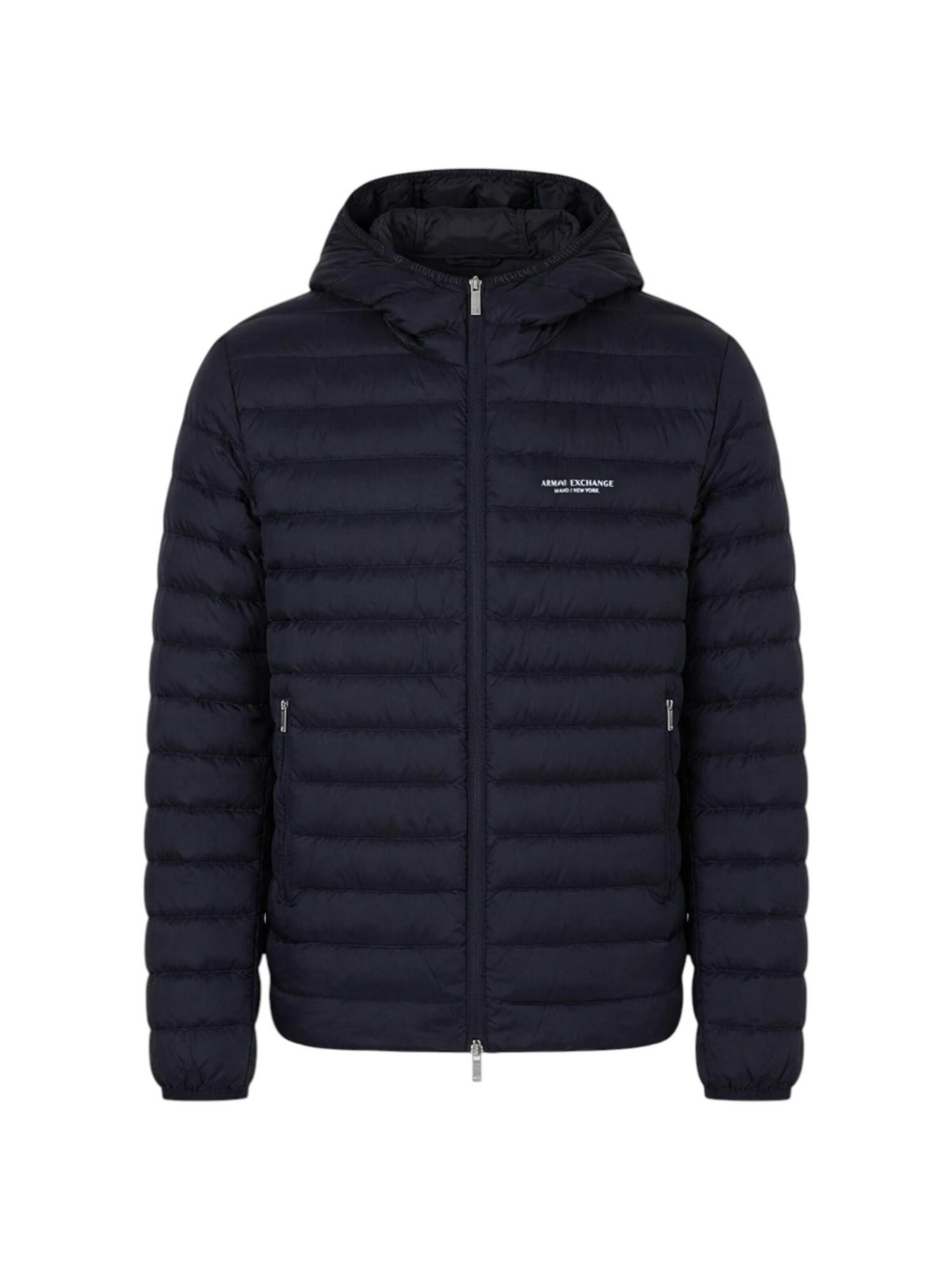 ARMANI EXCHANGE Winter coat 'DOWN JACKET XM001577 AF16927' in Black: front