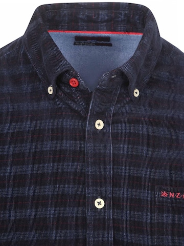 NZA New Zealand Auckland Regular fit Overhemd in Blauw
