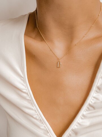 Chaîne 'Letter D' Hey Happiness en or