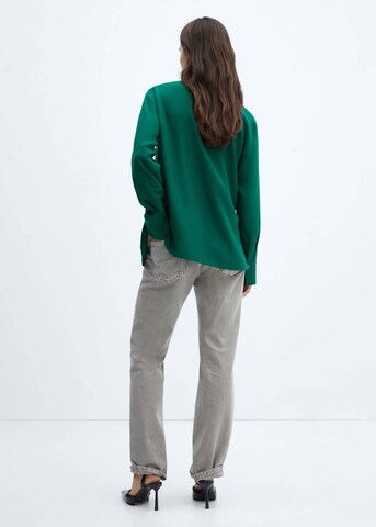 MANGO Blouse 'Lime' in Groen