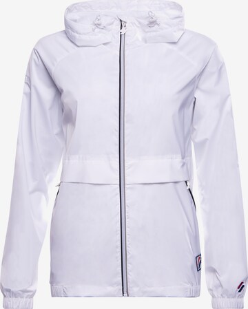 Superdry Between-Season Jacket 'Cagoule' in White: front