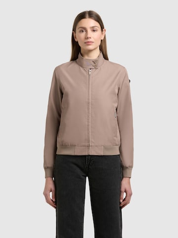 khujo Tussenjas 'Liesel' in Bruin: voorkant