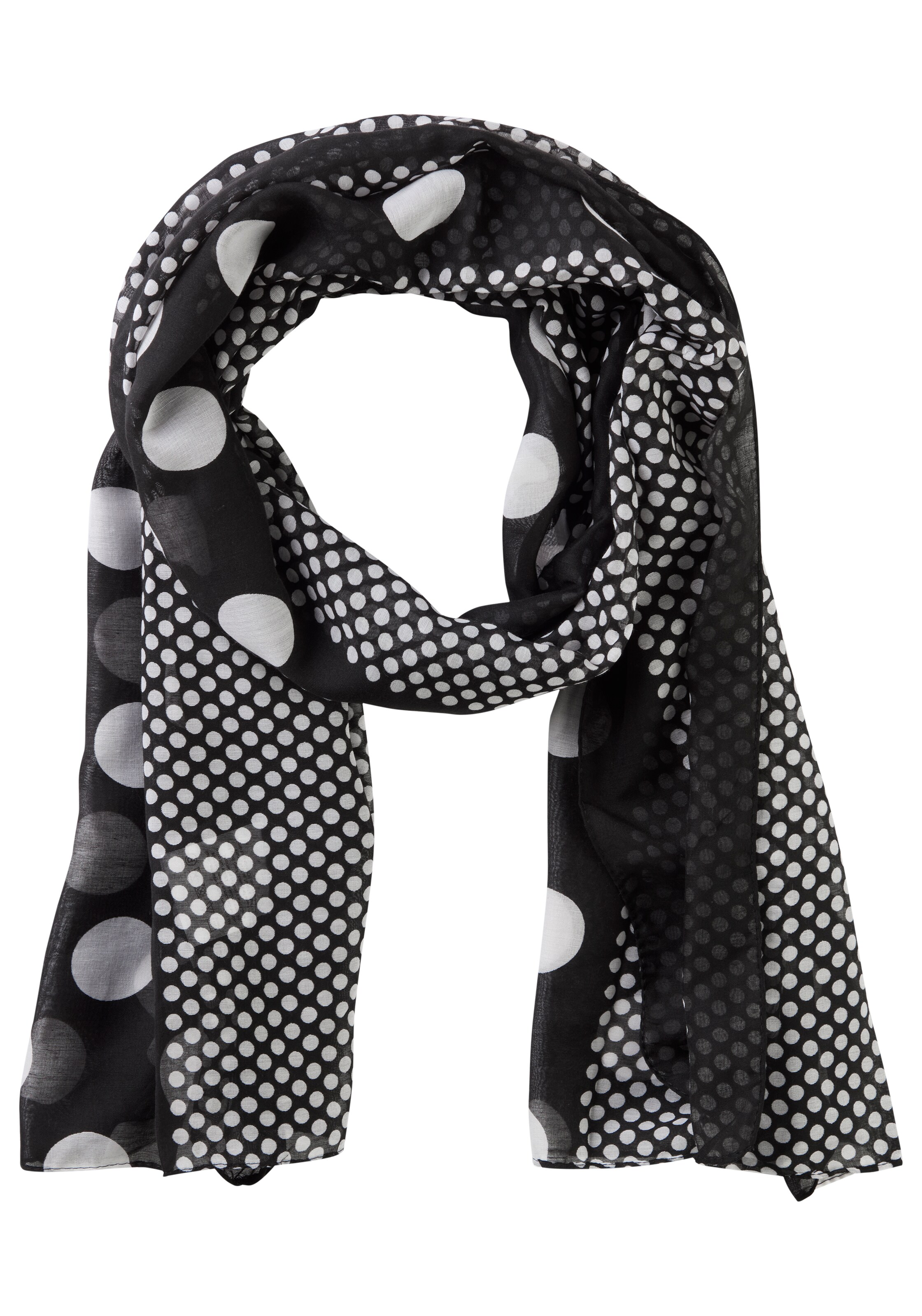 LAURA SCOTT Wrap in Black: front