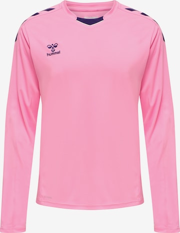 Maglia funzionale di Hummel in rosa: frontale