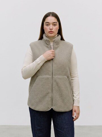 Vero Moda Curve Bodywarmer 'JOSEFINE' in Blauw: voorkant