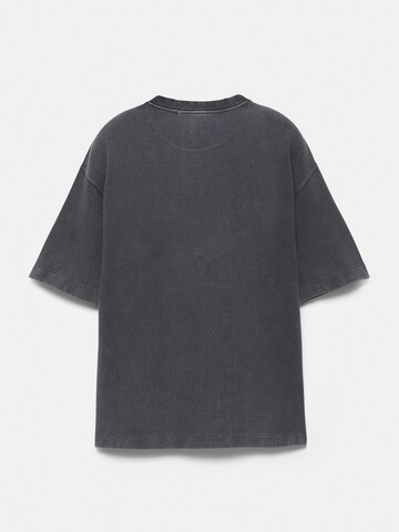 Maglietta 'STWD' di Pull&Bear in nero