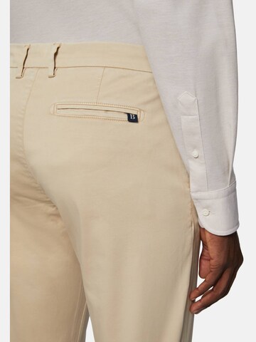 Coupe slim Pantalon 'Gabardine' Boggi Milano en beige