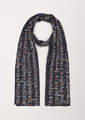 s.Oliver Scarf in Blue