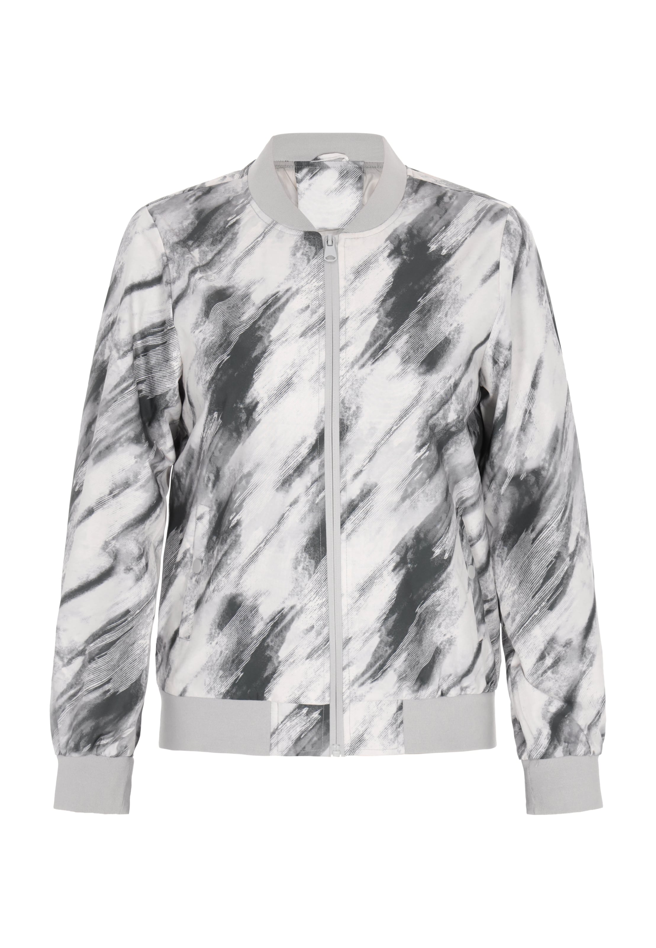 NALLY Between-season jacket in Grey: front