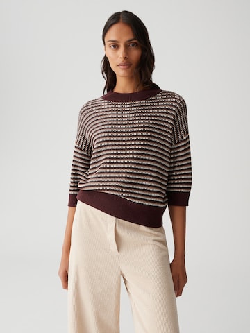 OPUS - Jersey 'Peipina' en lila: frente