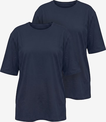Ulla Popken Shirt in Blau: Vorderseite