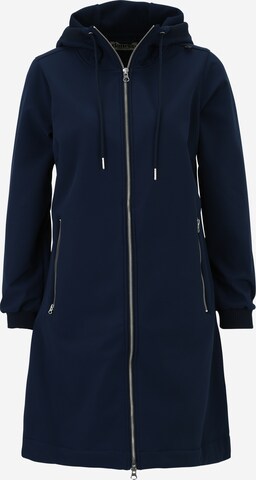 Danefae Between-Seasons Coat 'Jane' in Blue: front