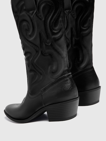 Bottes de cowboy Pull&Bear en noir