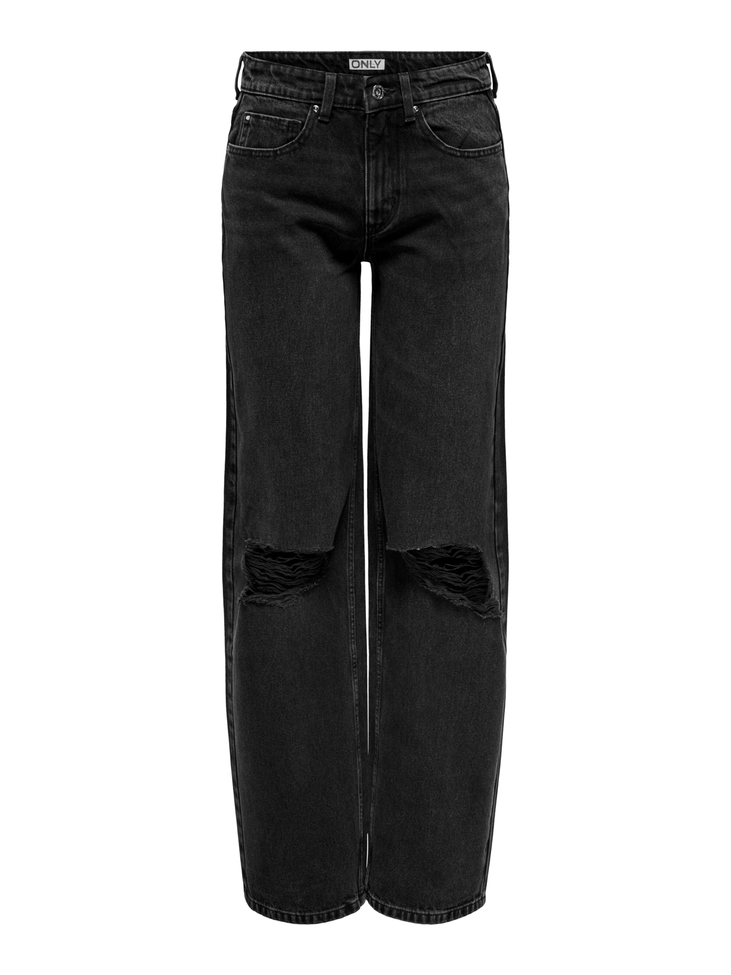 Wide leg Jeans 'ONLCARLA' de la ONLY pe negru: față