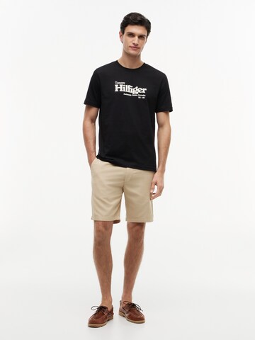 T-Shirt 'NAUTICAL' TOMMY HILFIGER en noir