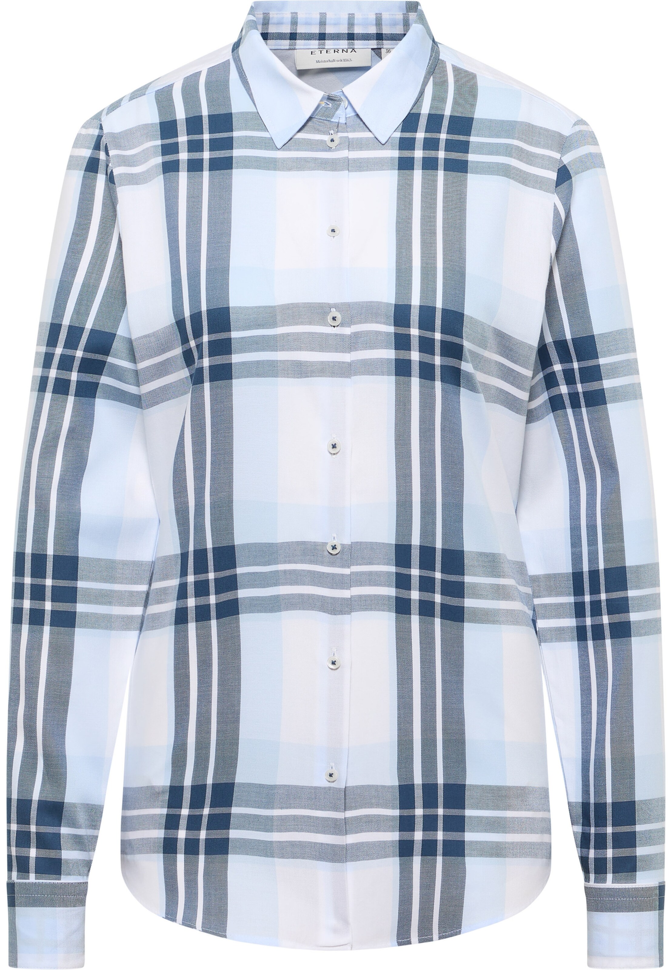 ETERNA Blouse in Blue: front