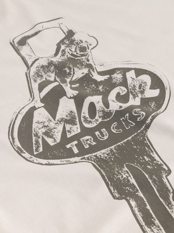 Next Shirt 'Mack Trucks' in Beige