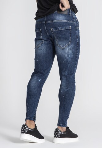 Skinny Jean 'Mania' Gianni Kavanagh en bleu