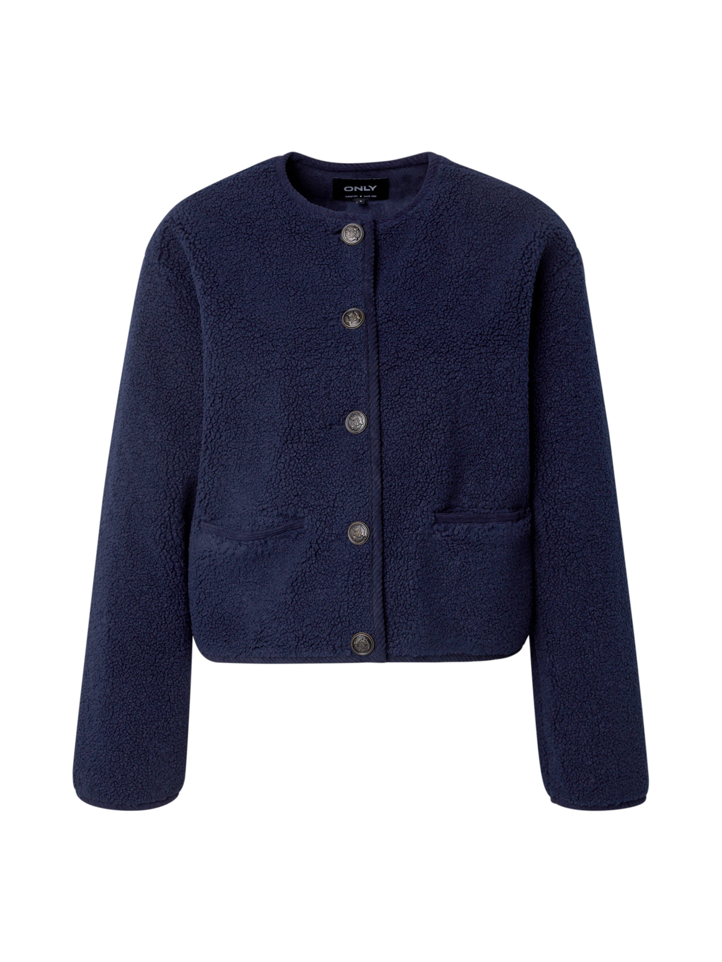 Veste mi-saison ONLY en bleu : devant